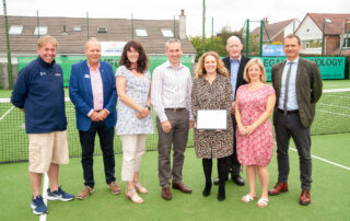Committee, LTA President and Tennis Scotland CEO